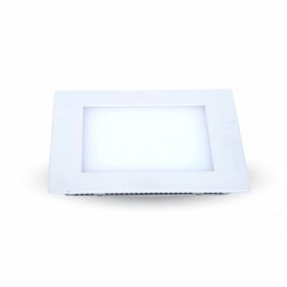 LED Πάνελ Τετράγωνο Χωνευτό 8W V-TAC 12 x 12cm SMD Ψυχρό Λευκό 6000K - 4818