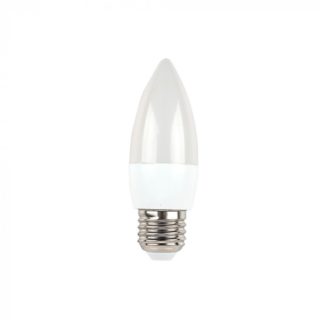 LED Λάμπα E27 Κεράκι 5.5W V-TAC Ψυχρό Λευκό 6400K - 43441