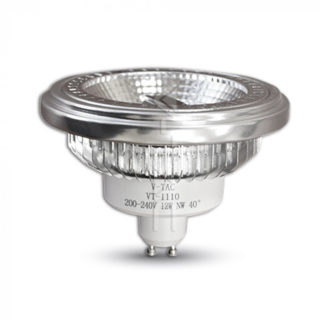 LED Λάμπα AR111 GU10 12W V-TAC Dimmable Ψυχρό Λευκό 6400K - 7236